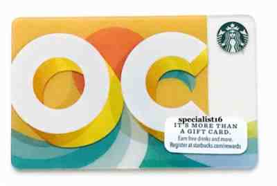2016 Starbucks Card US Orange County Hard To Find Rare New - Sold on eBay Feb, 16th 2019 for $2.00