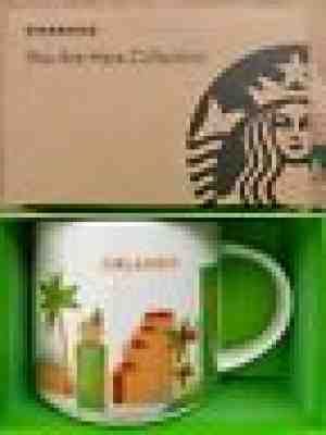 Starbucks Coffee YAH mug 2017 ORLANDO FLORIDA You Are Here Cup 14 oz NWT & box - Sold on eBay Feb, 17th 2019 for $17.95