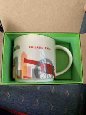 BNIB STARBUCKS YOU ARE HERE COLLECTION PHILADELPHIA MUG BRAND NEW - Sold on eBay Feb, 18th 2019 for $19.99
