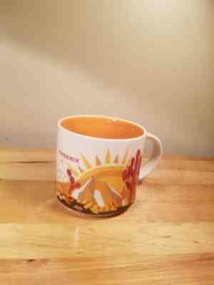 Starbucks PHOENIX AZ City Cup Mug "You Are Here" YAH Collection 14 Oz 2014 - Sold on eBay Feb, 20th 2019 for $14.99