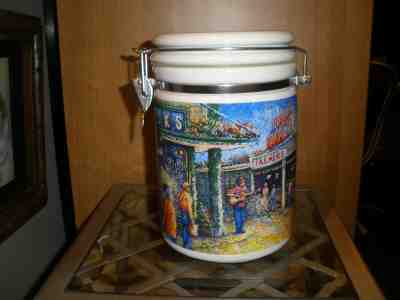Starbucks Public Market Farmer's Market First Store Coffee Canister Pike Place - Sold on eBay Feb, 20th 2019 for $30.00