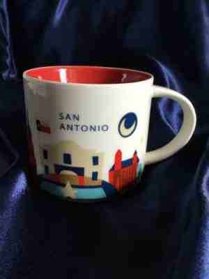 Starbucks City Mug You are here Series  San Antonio - Sold on eBay Feb, 22nd 2019 for $7.63