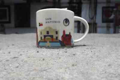 From YOU ARE HERE COLLECTION 2015 SAN ANTONIO STARBUCKS Coffee Cup/Mug 14 oz  - Sold on eBay Feb, 18th 2019 for $14.98