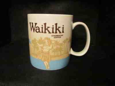 2010 STARBUCKS COLLECTOR  SERIES WAIKIKI 16 OUNCE MUG - Sold on eBay Feb, 20th 2019 for $23.95