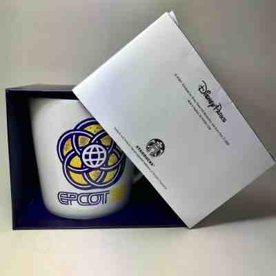 Disney Parks Epcot 35th Anniversary Starbucks Coffee Mug | Color White - Sold on eBay Feb, 18th 2019 for $16.95
