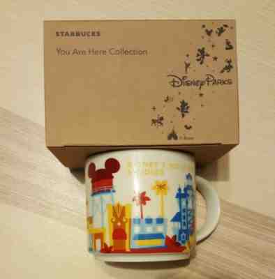 Starbucks YAH/You Are Here Disney’s Hollywood Studios, Version 1, 14 oz Mug, NIB - Sold on eBay Feb, 17th 2019 for $30.00