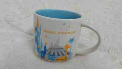 First Edition STARBUCKS Coffe Disney World Parks MAGIC KINGDOM You Are Here MUG  - Sold on eBay Feb, 19th 2019 for $144.00