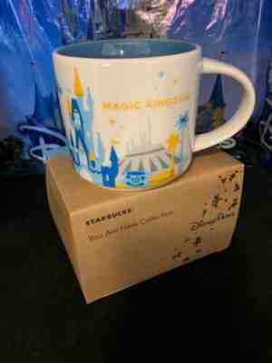 Starbucks Disney Magic Kingdom You Are Here Coffee Mug 1st Generation NWT RARE - Sold on eBay Feb, 18th 2019 for $35.00