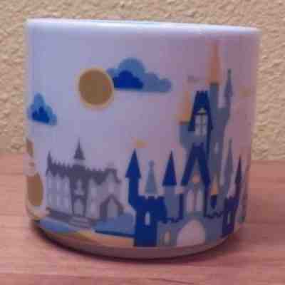 First Edition STARBUCKS Coffee Disney World Parks MAGIC KINGDOM You Are Here MUG - Sold on eBay Feb, 16th 2019 for $40.00
