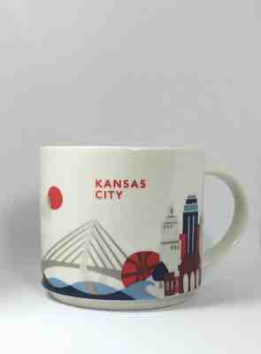Starbucks Mug "You Are Here Collection" - Kansas City - New  14 oz.  - Sold on eBay Feb, 16th 2019 for $19.00