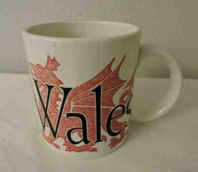 Starbucks Coffee Series 2002 Cymru Wales City Jumbo Mug Cup Collector 20 oz - Sold on eBay Feb, 16th 2019 for $18.00
