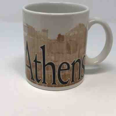 Starbucks Athens City Mug Collector Series 2002 Coffee Cup Made ?n England - Sold on eBay Feb, 18th 2019 for $12.99