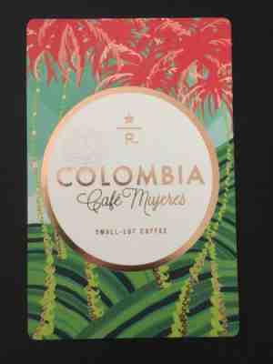 Starbucks Reserve Taster Tasting Card Columbia Cafe Mujeres - Sold on eBay Feb, 17th 2019 for $9.00