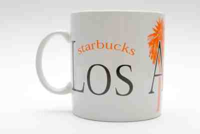Starbucks City Mug Extra Lg Coffee Cup Los Angeles Calif. 1994 Collector Series - Sold on eBay Feb, 16th 2019 for $3.00