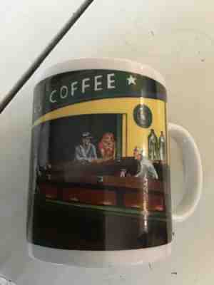 1999 STARBUCKS CHALEUR NIGHTHAWKS DINER MUG MERMAID LOGO MINT! - Sold on eBay Feb, 17th 2019 for $24.00