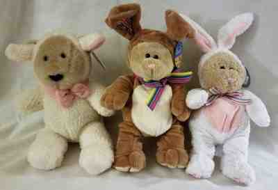 Starbucks Bearista Easter Bunny & Lamb Bears 2000, 2003, 2008 w/tags - Sold on eBay Feb, 17th 2019 for $15.60