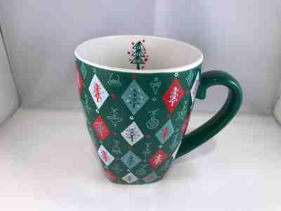 Starbucks Barista 2002 Holiday Christmas Coffee Tea Cup Mug Green - Sold on eBay Feb, 20th 2019 for $9.99