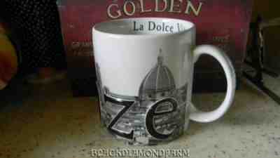 STARBUCKS FIRENZE BARISTA MUG COLLECTOR SERIES 2003 * NO CHIPS * - Sold on eBay Feb, 22nd 2019 for $7.99