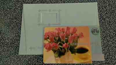 2003 SHINY Mint STARBUCKS Mother's Day ROSES Gift Card w/Matching Sleeve - Sold on eBay Feb, 21st 2019 for $22.88