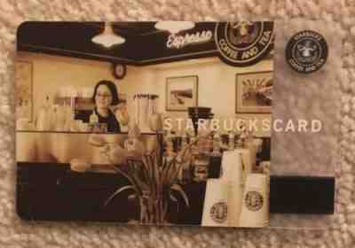 Starbucks 2006  Pike Place Card 6028 - Sold on eBay Feb, 21st 2019 for $3.50