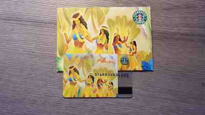 Starbucks 2004 Hawaii Hula + matching sleeve Collectible NO VALUE - Sold on eBay Feb, 21st 2019 for $29.99