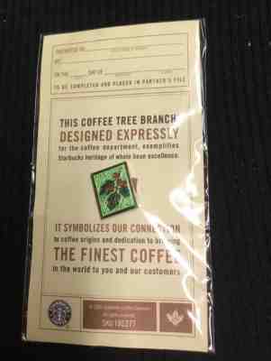 Starbucks  2005 The Coffee Tree Branch coffee passport completion award NIP - Sold on eBay Feb, 22nd 2019 for $6.00