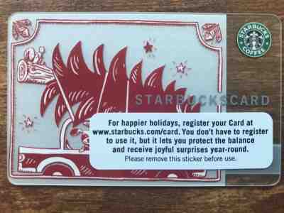 2005 Starbucks Gift Card Christmas Tree Unused Pin Intact No Value 6023 - Sold on eBay Feb, 20th 2019 for $4.89