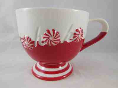 Peppermint Candy ho ho Holiday 2007 By Starbucks MUG 3 3/4" - Sold on eBay Feb, 22nd 2019 for $9.37