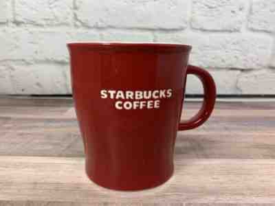 STARBUCKS Coffee Mug Red 2008 Coffee Mug Red 14 Ounces Oz - Sold on eBay Feb, 22nd 2019 for $17.95