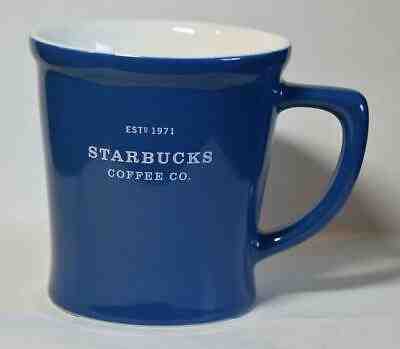 Starbucks Blue and White Large Coffee Tea Mug 2008 - Sold on eBay Feb, 22nd 2019 for $10.95