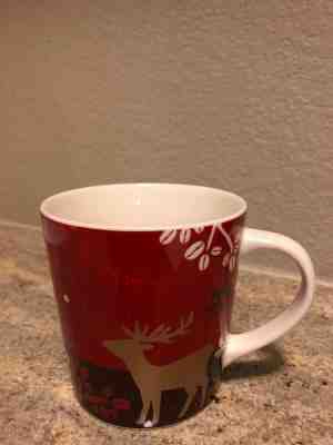 New Starbucks 2009 Holiday Reindeer Coffee Mug  -  16oz  - Sold on eBay Feb, 21st 2019 for $12.99