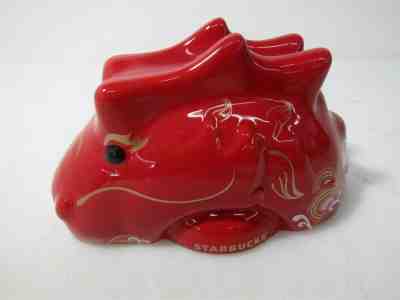 Starbucks Chinese Lunar New Year Dragon Piggy Bank 2011 - Sold on eBay Feb, 21st 2019 for $23.16