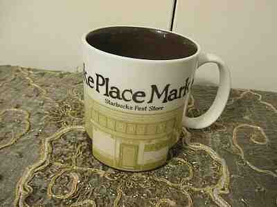 EXCELLENT Collector Series Starbucks PIKE PLACE MKT 2011 16 Oz Coffee Mug NEW - Sold on eBay Feb, 21st 2019 for $18.00