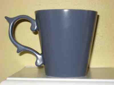 2013 Starbucks Teavana Rococo Scroll Handle TAZO Tea Coffee Mug Gray Never Used - Sold on eBay Feb, 22nd 2019 for $24.95
