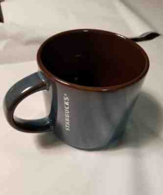 starbucks 2014  coffee/tea  mug cup 14 oz blue/brown - Sold on eBay Feb, 22nd 2019 for $13.99
