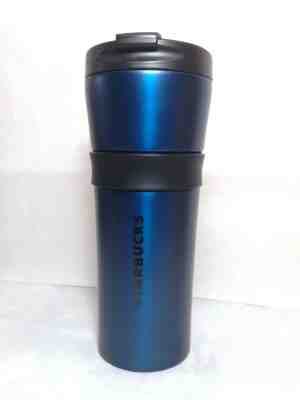 Starbucks Stainless Steel 2017 Grip Tumbler - Matte Blue 16 fl oz New  - Sold on eBay Feb, 22nd 2019 for $49.00