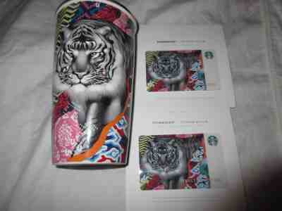 New Starbucks Tristan Eaton Sumatra Tiger Coffee 2018 Ceramic  Mug Tumbler - Sold on eBay Feb, 22nd 2019 for $45.99