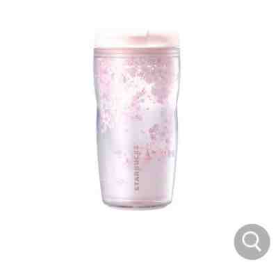  Starbucks Korea 2018 Cherry Blossom SLL Pink Tumbler 237ml - Sold on eBay Feb, 22nd 2019 for $23.99