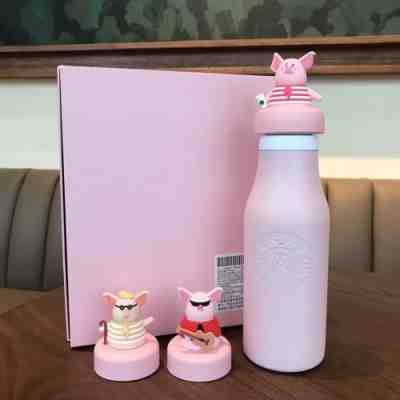 New China 2019 Starbucks Chinese New Year Happy Pig Family Tumbler Gift Box - Sold on eBay Feb, 22nd 2019 for $99.99