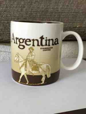 Starbucks Argentina Coffee Mug 16 oz  2010 Collectors Series RARE - Sold on eBay Feb, 18th 2019 for $70.00