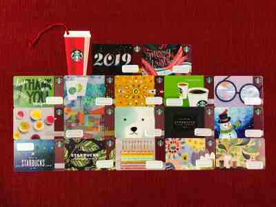 18 NEW STARBUCKS SWITZERLAND GIFT CARDS LOT NEW YEAR TEAVANA BIRTHDAY CHRISTMAS  - Sold on eBay Feb, 18th 2019 for $14.99