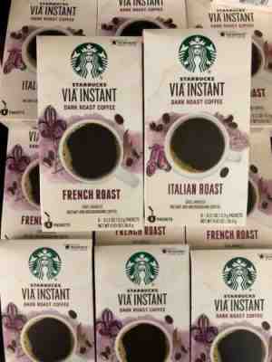 starbucks via ready instant 88 single packets Italian/ Pike+ Star rewards - Sold on eBay Feb, 19th 2019 for $49.99