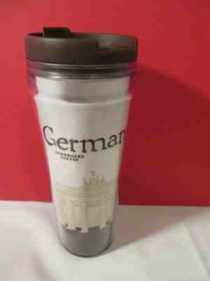 STARBUCKS GERMANY TRAVEL MUG GLOBAL ICON SERIES 12 oz TUMBLER COFFEE CUP 2009 - Sold on eBay Feb, 20th 2019 for $15.00