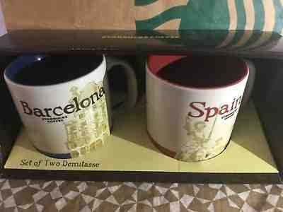 Starbucks City Mug, BARCELONA & SPAIN, Global Icon Collection, SKU, 3oz. - Sold on eBay Feb, 18th 2019 for $39.00