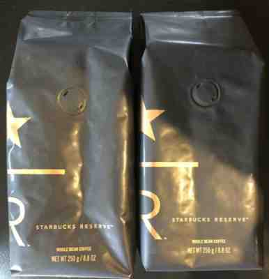 Starbucks Reserve Ethiopian Small-Lot Whole-Bean Coffee 2-8.8oz Bags BBD 9/2018 - Sold on eBay Feb, 16th 2019 for $12.50