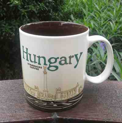 Original Starbucks City Mug 16 oz HUNGARY Series 2016-2017 DISCONTINUED GIFTS - Sold on eBay Feb, 15th 2019 for $31.50