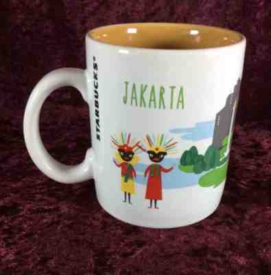 Starbucks Jakarta Indonesia Series 16 oz Mug Cup 2015 - Sold on eBay Feb, 19th 2019 for $20.00