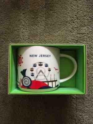 Brand NEW STARBUCKS NEW JERSEY You Are Here MUG - Sold on eBay Feb, 21st 2019 for $9.00