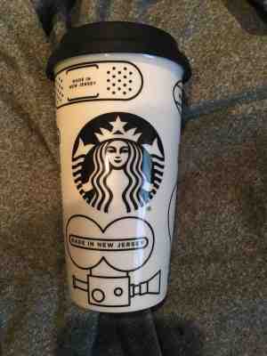 Starbucks New Jersey Double Walled Tumbler ~ 12 oz ~ with lid - Sold on eBay Feb, 18th 2019 for $7.50