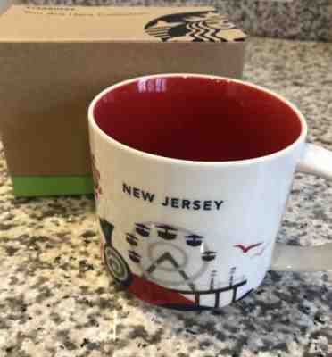 Starbucks You Are Here Collection New Jersey 14oz Mug - New in Box - Sold on eBay Feb, 17th 2019 for $8.00